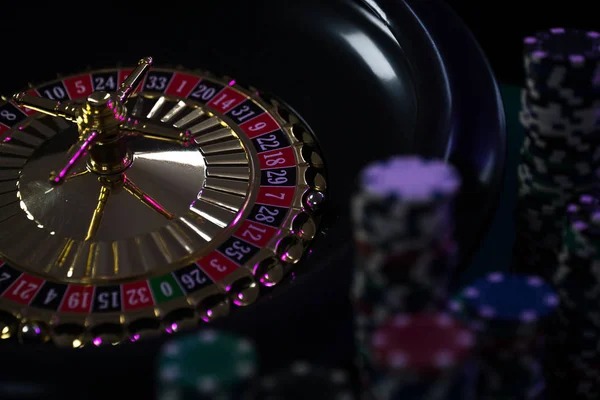 Live dealer blackjack table with multi-camera view